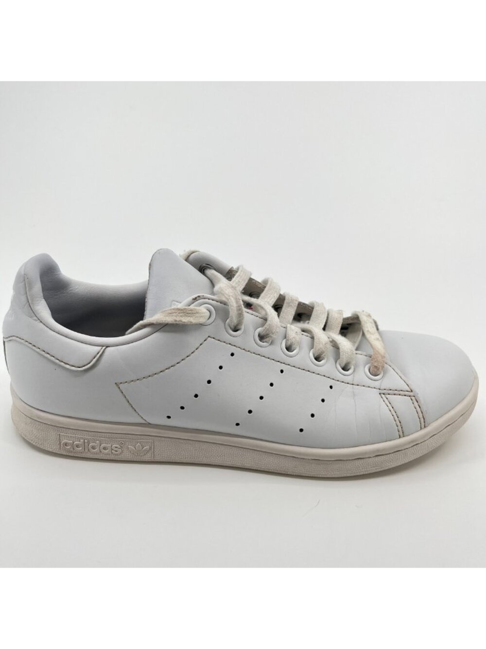 Adidas Stan Smith Primegreen Womens Size 7.5 Cloud White Athletic Shoes Sneakers